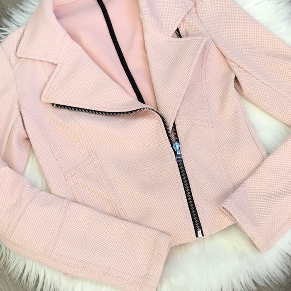 Express Moto Pink Jacket - Picture 2 of 13